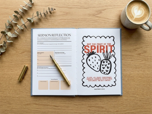 The Beyond Sunday Co Church Journal (Pastel Pink)