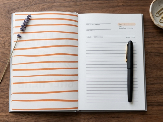 The Beyond Sunday Co Church Journal (Pastel Purple)