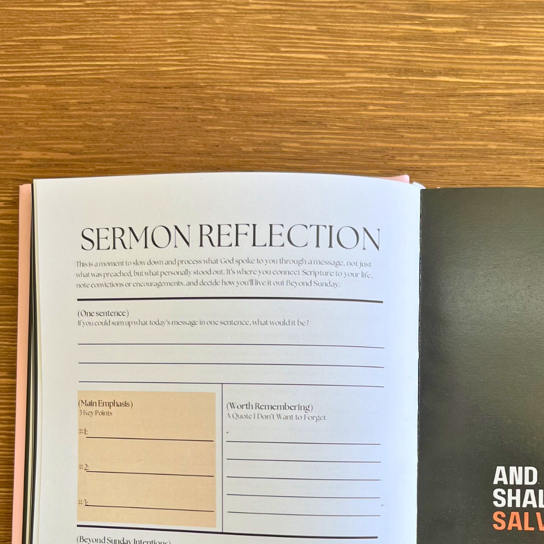 The Beyond Sunday Co Church Journal (Hardcover)