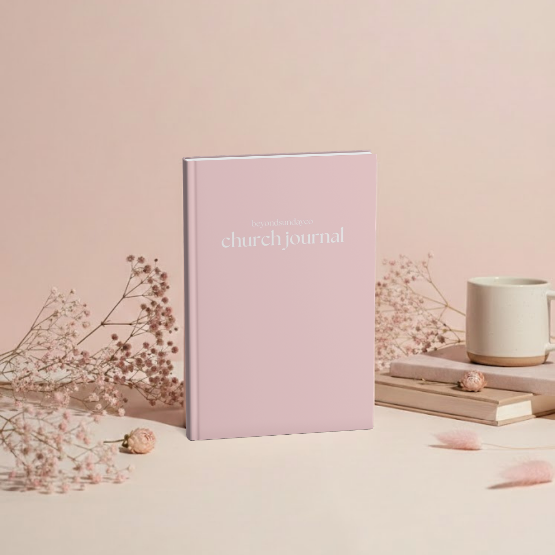 The Beyond Sunday Co Church Journal (Pastel Pink)