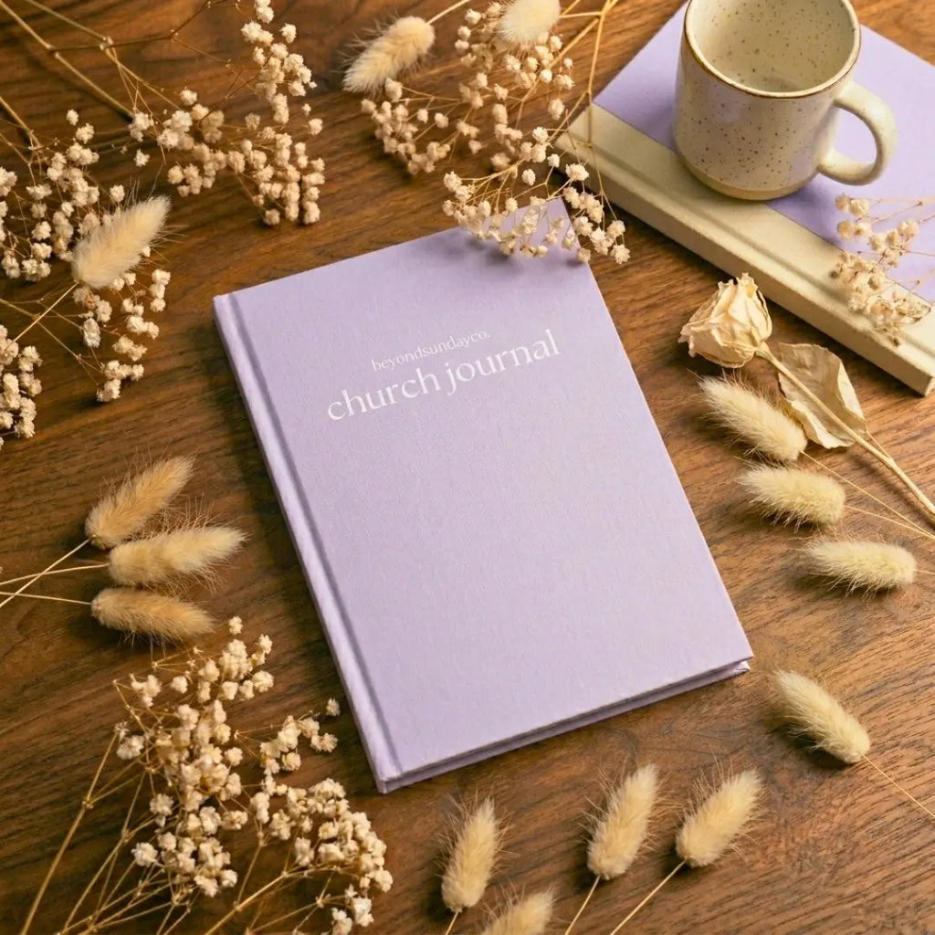 The Beyond Sunday Co Church Journal (Pastel Purple)
