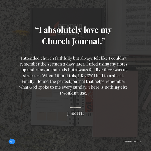 Beyond Sunday Church Journal