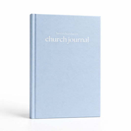 The Beyond Sunday Co Church Journal (Pastel Blue)
