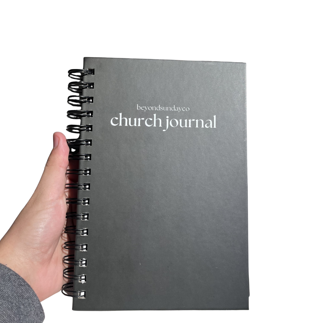 The Beyond Sunday Co Church Journal (Spiral)