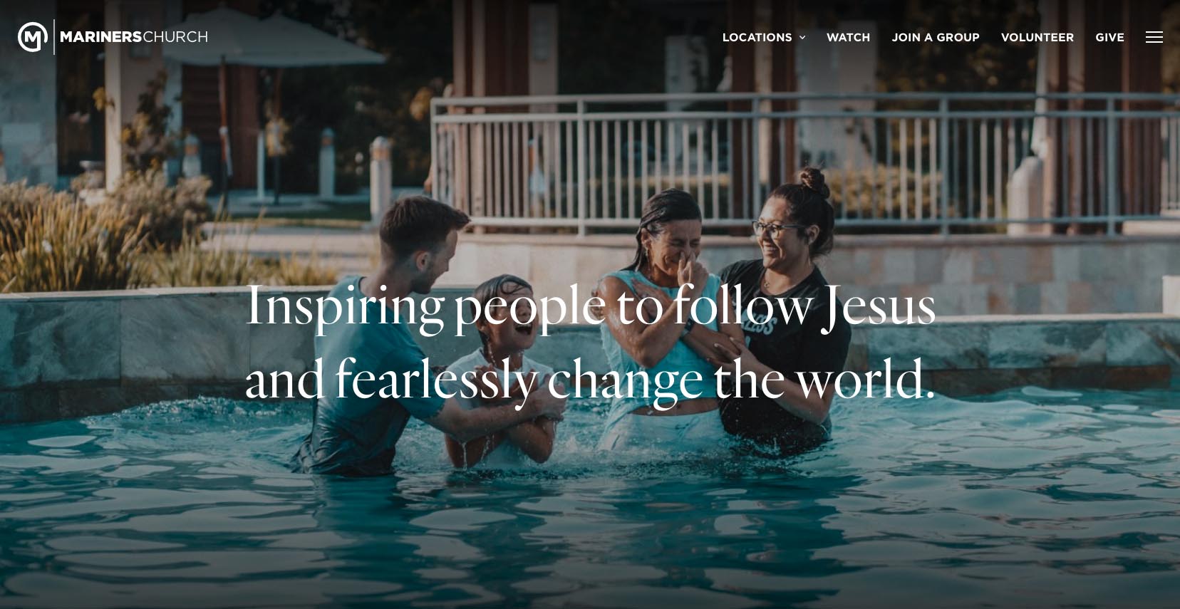 Mariners church homepage